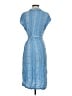 Lush 100% Rayon Blue Casual Dress Size S - photo 2