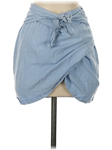 Superdown Denim Skirt (view 1)