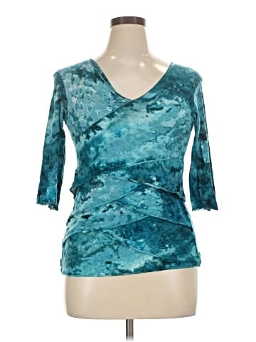 Dunia 3/4 Sleeve Top (view 1)