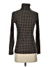 Anne Klein Houndstooth Black Turtleneck Sweater Size S (estimated) - photo 1