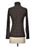 Anne Klein Houndstooth Black Turtleneck Sweater Size S (estimated) - photo 2