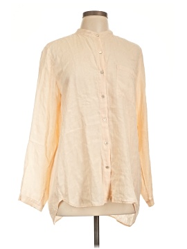 Eileen Fisher Long Sleeve Silk Top