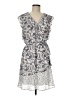 DR2 100% Polyester Paisley Gray Casual Dress Size M - photo 1