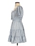 Blush 100% Polyester Blue Casual Dress Size S - photo 5