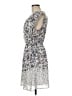 DR2 100% Polyester Paisley Gray Casual Dress Size M - photo 5