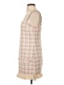 Alexis 100% Polyester Tweed Ivory Casual Dress Size S - photo 5