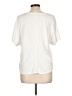 XCVI 100% Rayon Ivory Short Sleeve Blouse Size L - photo 2
