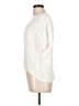 XCVI 100% Rayon Ivory Short Sleeve Blouse Size L - photo 5