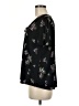 EMALINE Black Short Sleeve Blouse Size M - photo 5