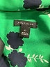 Ann Taylor 100% Polyester Floral Green Long Sleeve Blouse Size XS - photo 7