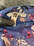 Kut from the Kloth 100% Polyester Floral Blue 3/4 Sleeve Blouse Size L - photo 7