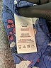 Kut from the Kloth 100% Polyester Floral Blue 3/4 Sleeve Blouse Size L - photo 8