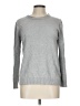 Amazon Essentials 100% Cotton Solid Silver Pullover Sweater Size L - photo 1
