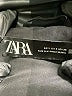 Zara Solid Black Snow Jacket Size S - photo 6