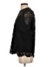 Jade 100% Polyester Black Short Sleeve Blouse Size S - photo 5