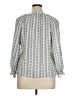 Chenault 100% Polyester Blue 3/4 Sleeve Blouse Size XL - photo 2