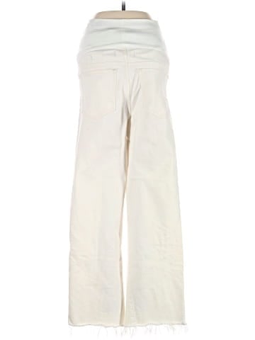 Madewell The Maternity Perfect Vintage Wide-Leg Crop Jean in Vintage Canvas (view 2)
