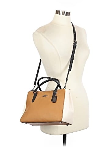 Coach Factory Leather Satchel (view 2)