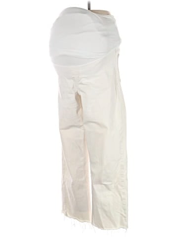 Madewell The Maternity Perfect Vintage Wide-Leg Crop Jean in Vintage Canvas (view 1)