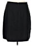 BCBGMAXAZRIA Solid Black Casual Skirt Size 10 - photo 2