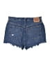 Levi's 100% Cotton Blue Denim Shorts Size 29 waist - photo 2