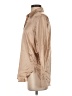 Generation Love Metallic Tan Long Sleeve Button-Down Shirt Size XXS - photo 5