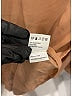 Zimmermann 100% Silk Brown Tan 3/4 Sleeve Top Size 10 (3) - photo 3