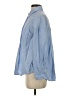 Zara Blue Long Sleeve Button-Down Shirt Size S - photo 5
