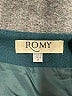 ROMY Solid Teal Formal Skirt Size M - photo 4