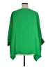 Oddi 100% Polyester Green Poncho Size 1X - photo 2