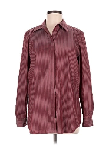 Lafayette 148 New York Long Sleeve Button-Down Shirt (view 1)