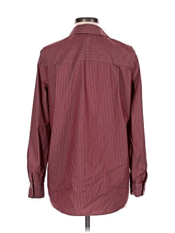 Lafayette 148 New York Long Sleeve Button-Down Shirt (view 2)