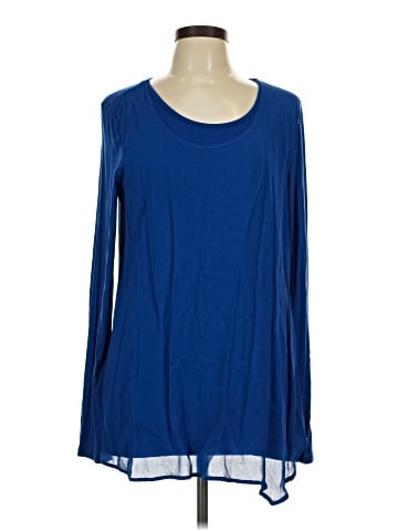 Karen Kane Long Sleeve Blouse (view 1)