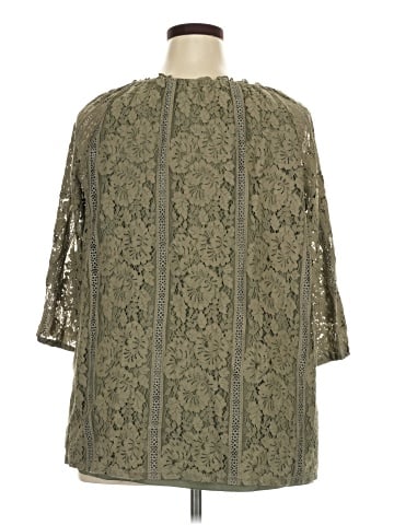 Catherines 3/4 Sleeve Blouse (view 2)