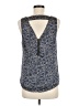 Love 21 100% Polyester Blue Sleeveless Blouse Size M - photo 2