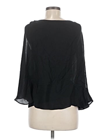 Alice + Olivia 3/4 Sleeve Silk Top (view 2)