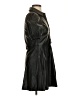 Zara 100% Polyurethane Black Casual Dress Size S - photo 4