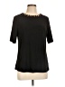 Perseption Concept Black Short Sleeve Top Size L - photo 1