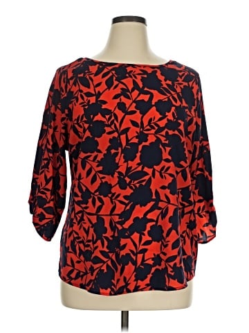 Croft & Barrow 3/4 Sleeve Blouse (view 1)