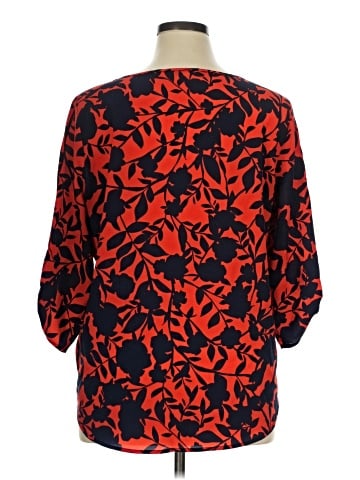 Croft & Barrow 3/4 Sleeve Blouse (view 2)