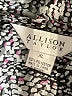 Allison Taylor 100% Polyester Gray 3/4 Sleeve Blouse Size XL - photo 7