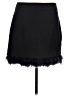 Express Solid Black Formal Skirt Size 10 - photo 1