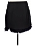 Express Solid Black Formal Skirt Size 10 - photo 2