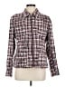 Worthington Tweed Burgundy Jacket Size 12 - photo 1