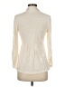 Deletta Ivory Long Sleeve Blouse Size M - photo 2