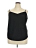 Elle 100% Polyester Black Sleeveless Blouse Size 2X - photo 1