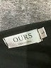 Ours Solid Black Casual Dress Size L - photo 4