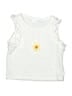 Unbranded 100% Polyester White Sleeveless Top Size 4 - photo 1