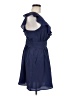 BCBGeneration 100% Polyester Solid Blue Casual Dress Size 6 - photo 4