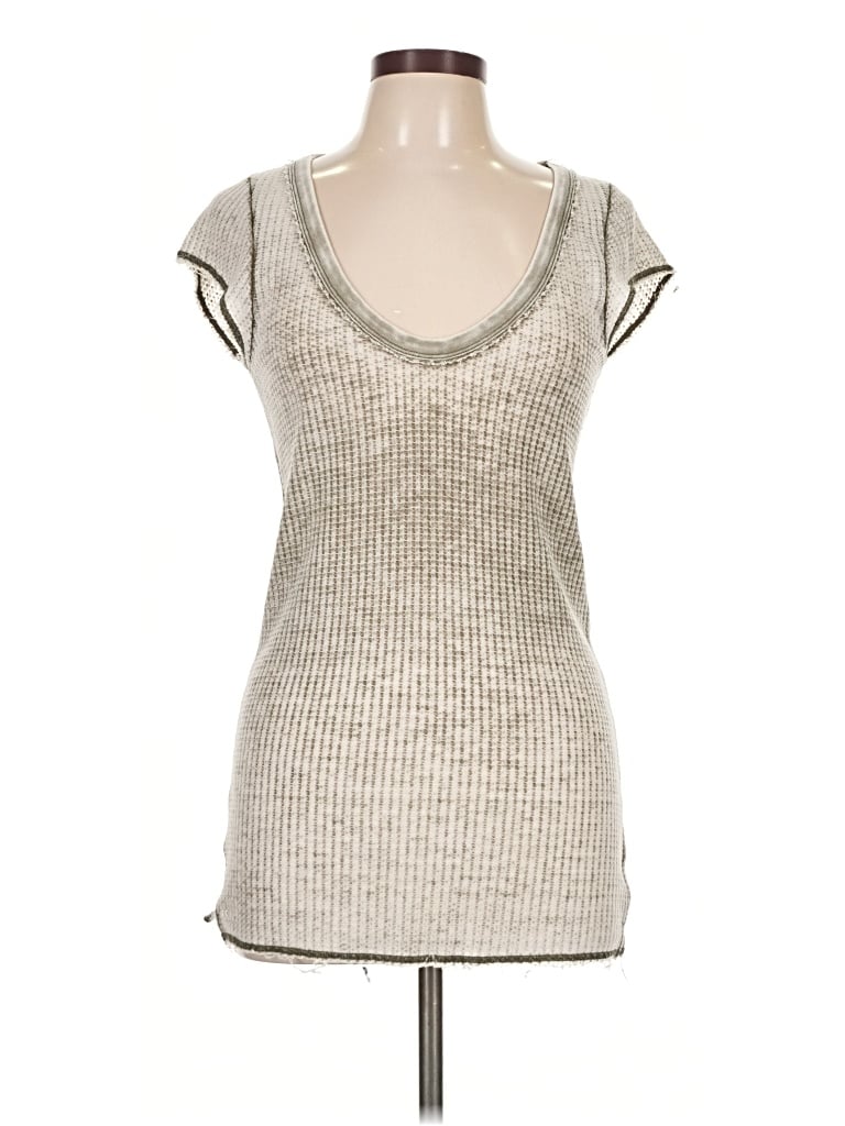 Pre-owned Free People Sleeveless T-shirt In Silver